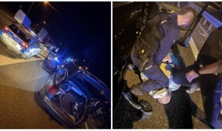 Ogromna obława i pościg na A2! Rosjanie podejrzani o zabójstwo zatrzymani w Łódzkiem [Wideo, foto]