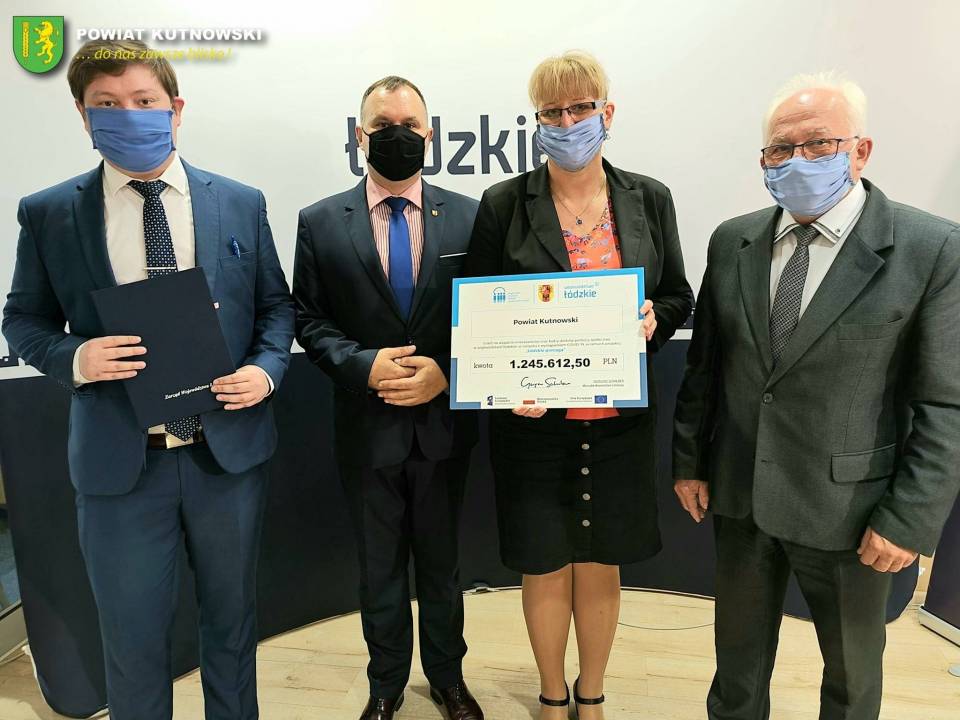 Ponad 1,2 mln złotych dla DPS-ów z powiatu kutnowskiego