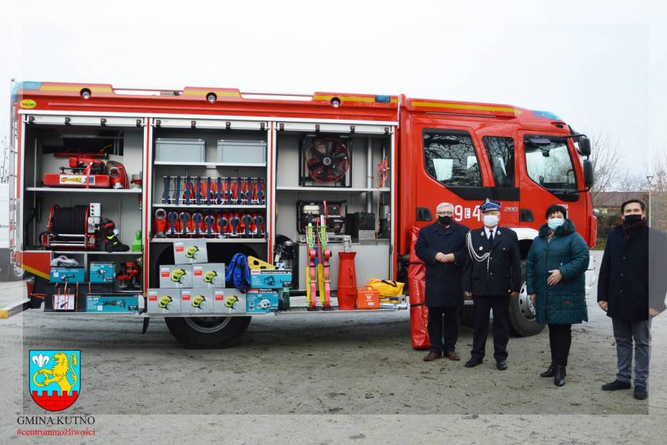 Dofinansowanie na specjalistyczny sprzęt dla Ochotniczych Straży Pożarnych gminy Kutno