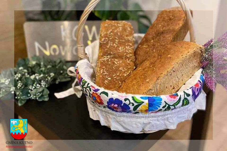 Koło Gospodyń Wiejskich w Nowej Wsi w konkursie "Chleb Ziemi Łódzkiej"