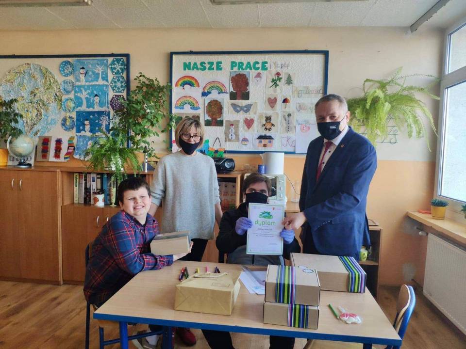 Uczeń SOSW nr 1 w Kutnie wyróżniony w Wojewódzkim Konkursie Ekologicznym