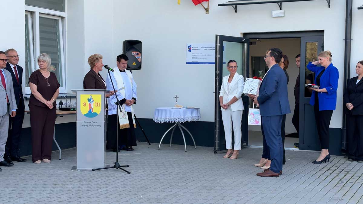 Gmina Góra św. Małgorzaty z nowym żłobkiem w Sługach